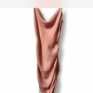 Pink Tie Dress